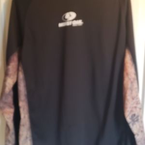 Mens Mossy oak dry fit long sleeve shirt